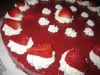 Torte mit Erdbeeren
