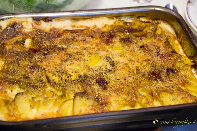 Gratin aus dem Chari