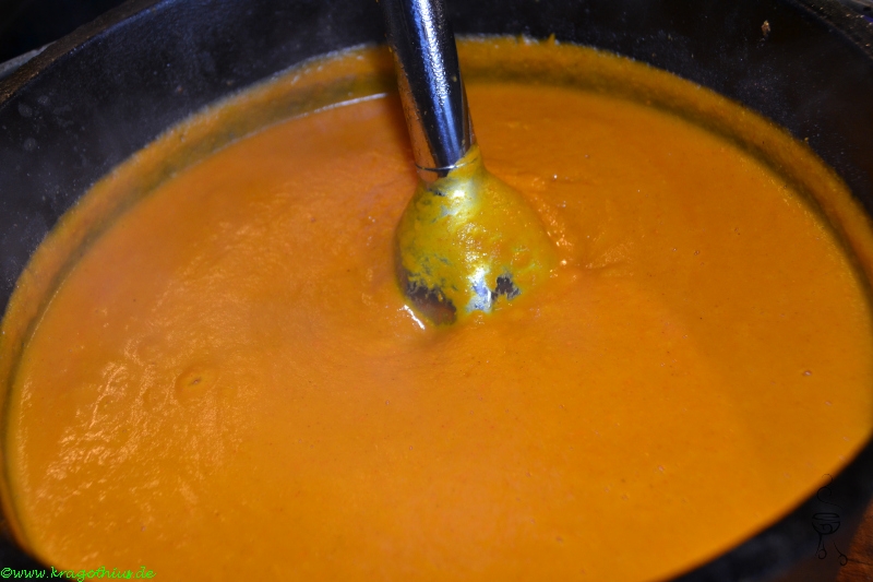 Pürieren und abschmecken