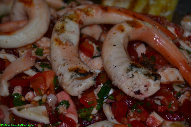 Pulpo Thomaten Salat