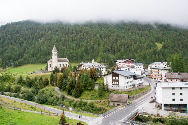 Blick auf den Ort Sulden