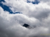 Der Ortler in den Wolken