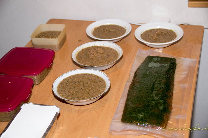 graved Lachs und Gallerei