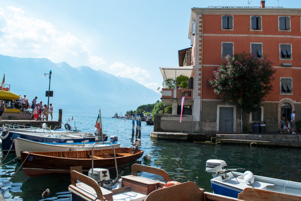 Hafen in Limone