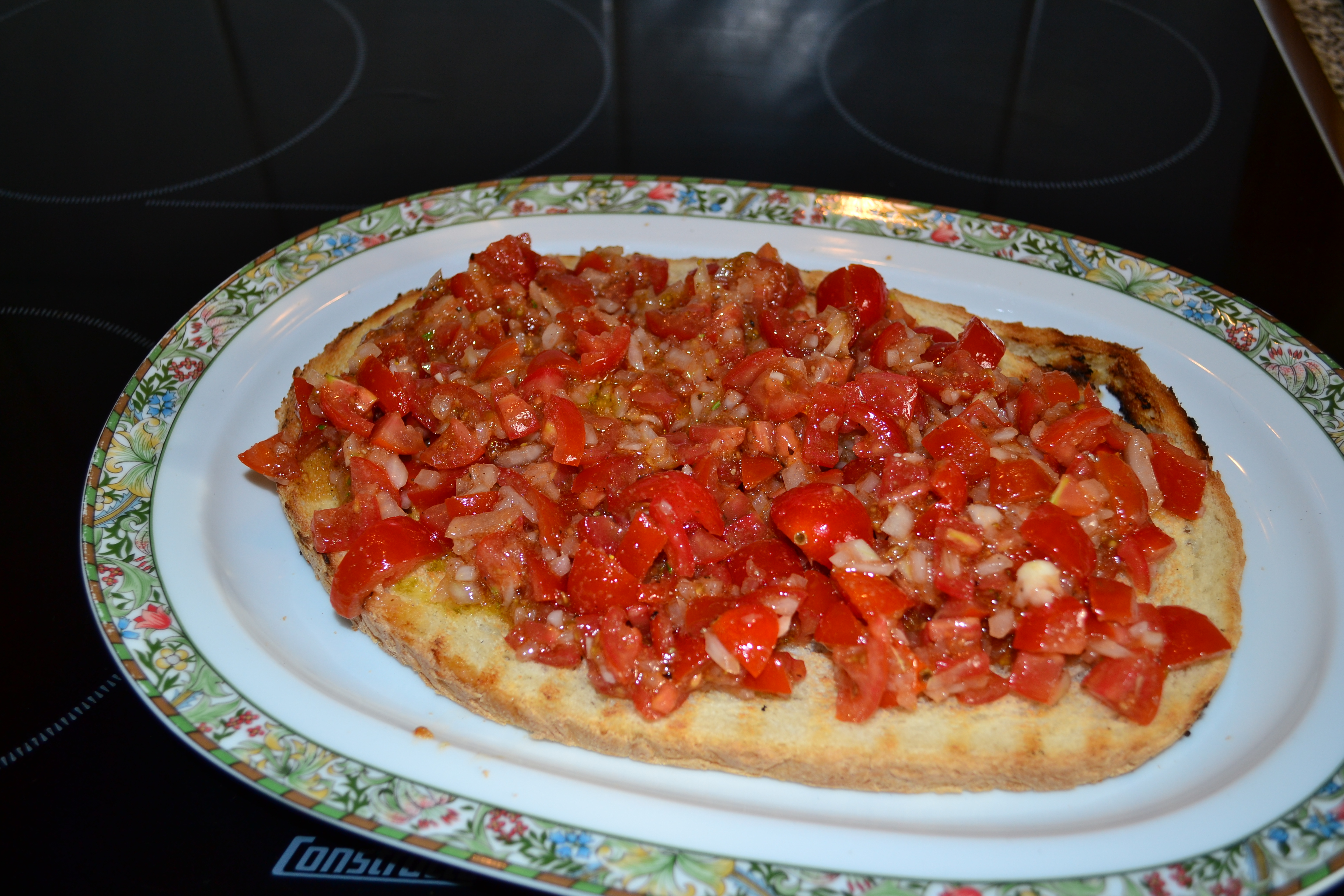 Bruschetta con pomodoro